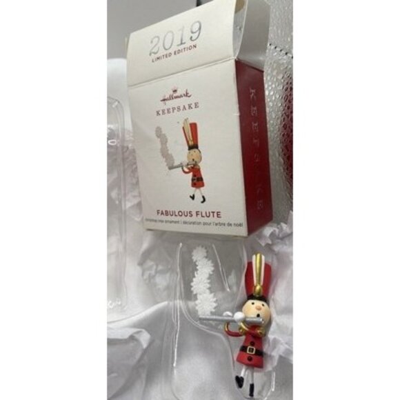 Three Musical Toy Soldier Hallmark Ornaments - 2018 to 2020 - (All Boxes) - Picture 5 of 10